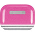 Pink and Grey Stripes AirPods Skins